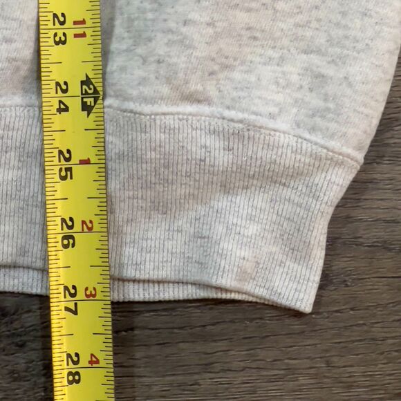 Vintage 80s Hanes Tri-Blend Raglan Gray Sweatshirt Made in USA - Men's Size XXL - Picture 5 of 5